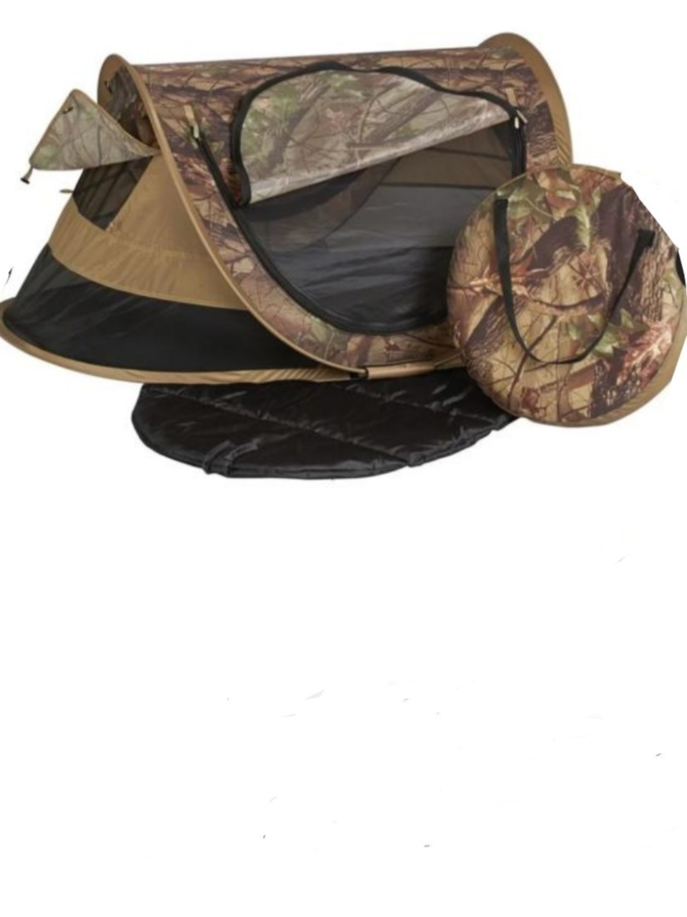 Camouflage Pop-Up Sleeping Tent for Children